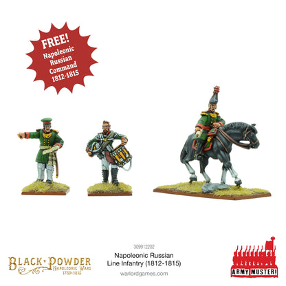 Black Powder: Army Muster: Napoleonic Russian Line Infantry (1812-1815)