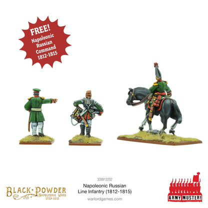 Black Powder: Army Muster: Napoleonic Russian Line Infantry (1812-1815)