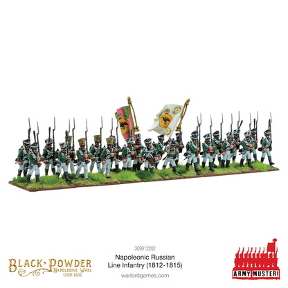 Black Powder: Army Muster: Napoleonic Russian Line Infantry (1812-1815)