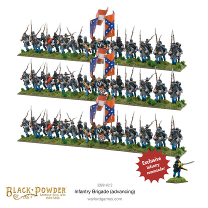 Black Powder: American Civil War Infantry Brigade (Advancing)