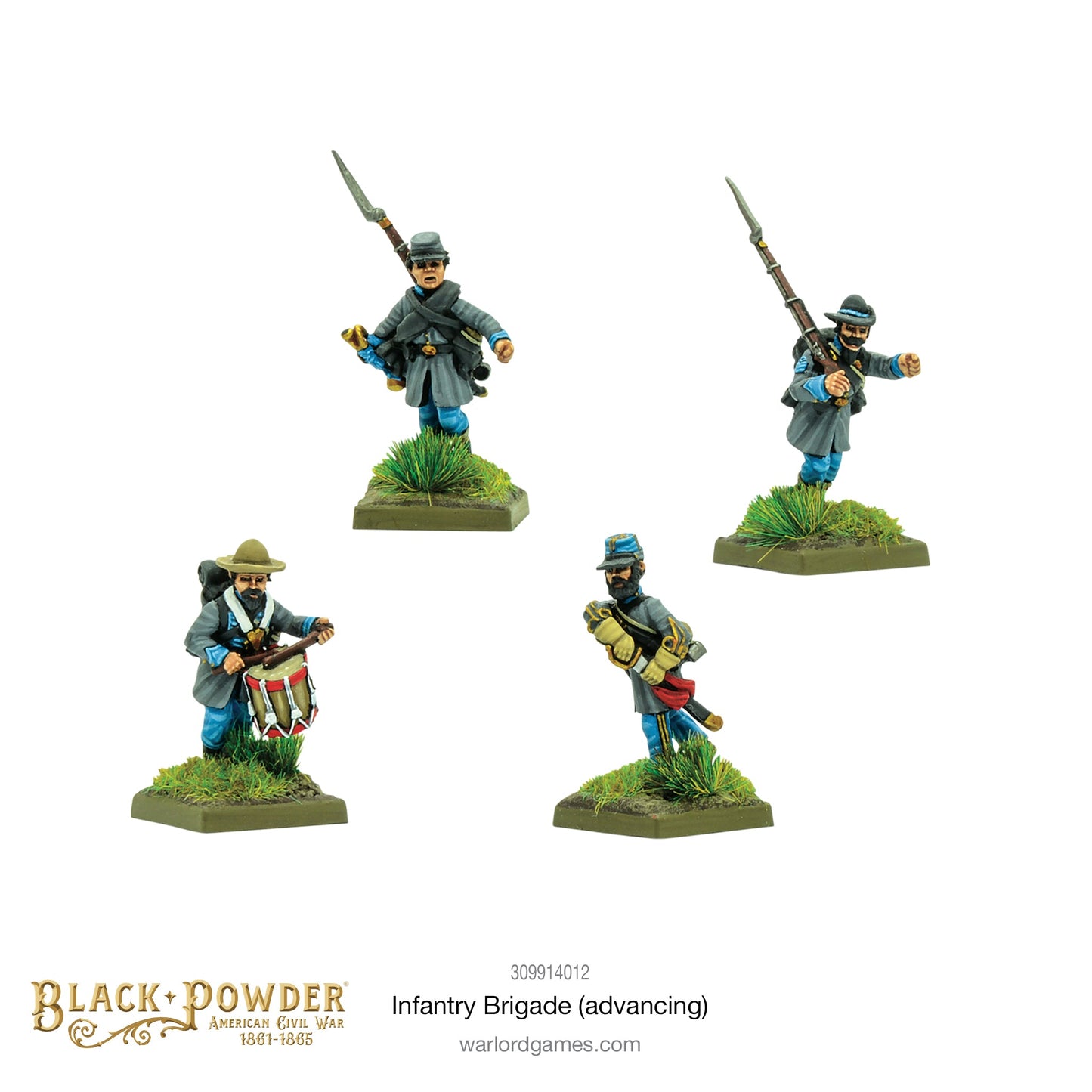 Black Powder: American Civil War Infantry Brigade (Advancing)
