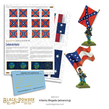 Black Powder: American Civil War Infantry Brigade (Advancing)