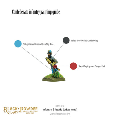 Black Powder: American Civil War Infantry Brigade (Advancing)