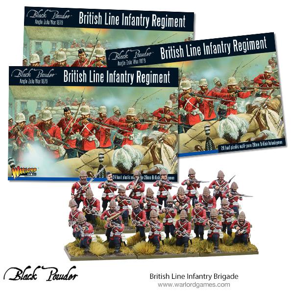 Black Powder: Zulu War: British Line Infantry Brigade