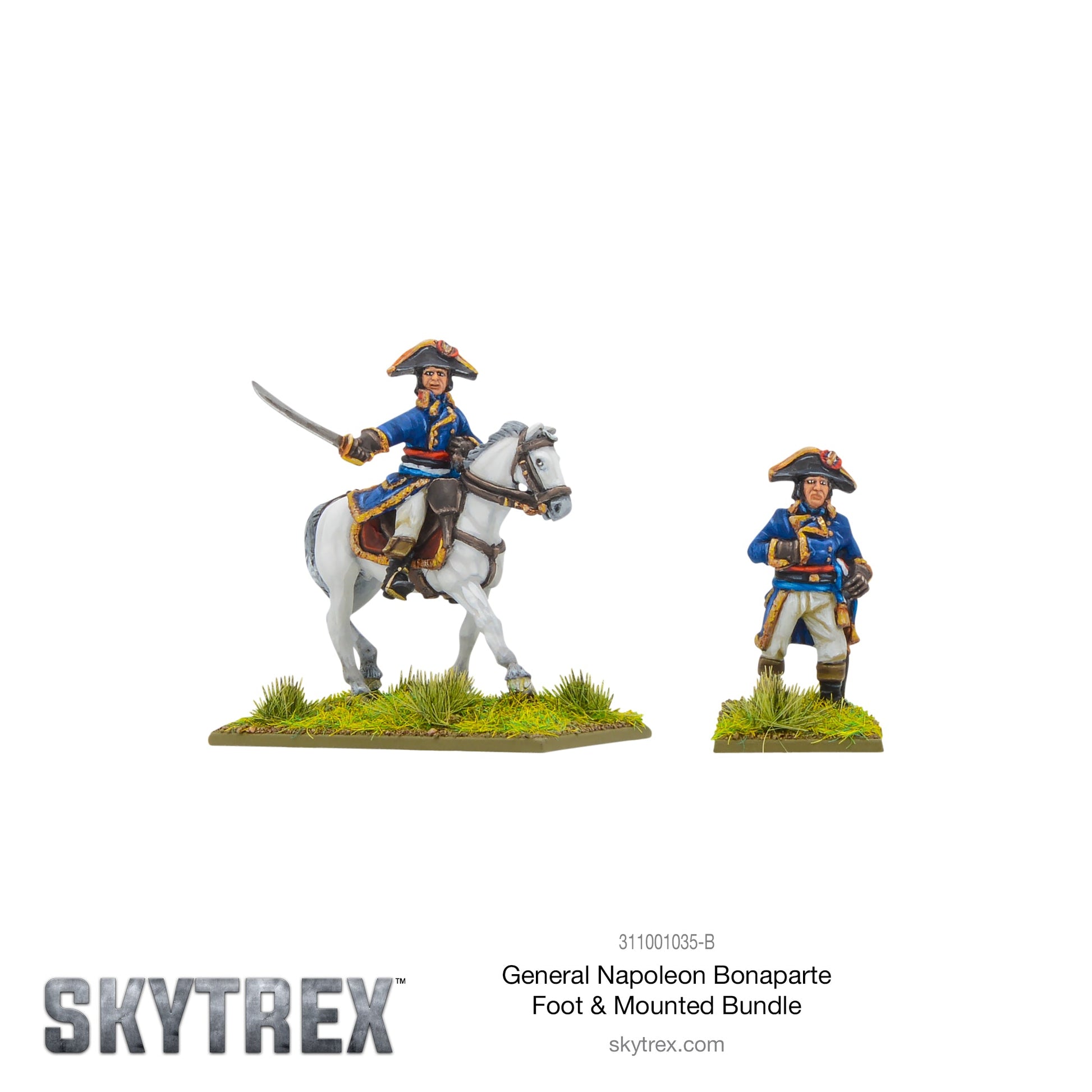 Black Powder: French - General Napoleon Bonaparte Foot and Mounted Bundle