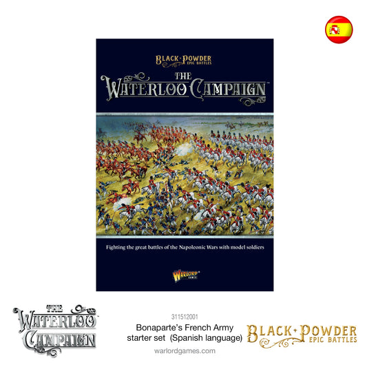 Epic Battles: Waterloo - Battles Waterloo - Bonaparte's French Army Starter Set (Spanish language)