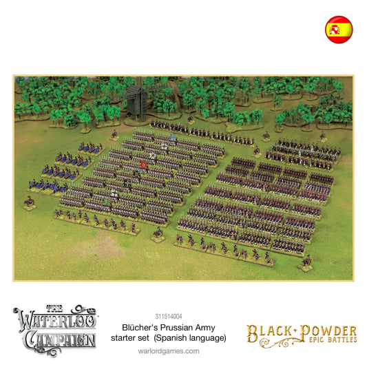 Epic Battles: Waterloo - Battles Waterloo - Blücher's Prussian Army Starter Set (Spanish language)