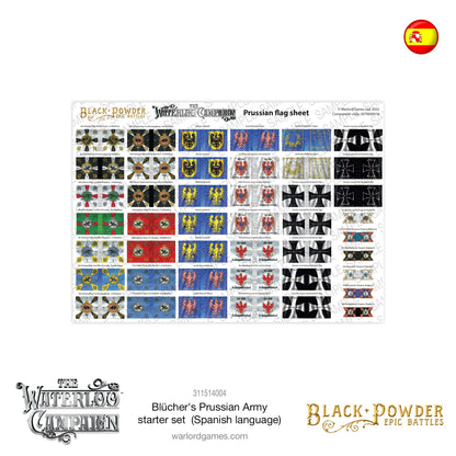 Epic Battles: Waterloo - Battles Waterloo - Blücher's Prussian Army Starter Set (Spanish language)