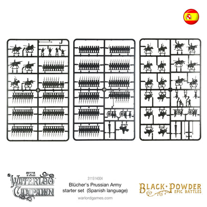 Epic Battles: Waterloo - Battles Waterloo - Blücher's Prussian Army Starter Set (Spanish language)