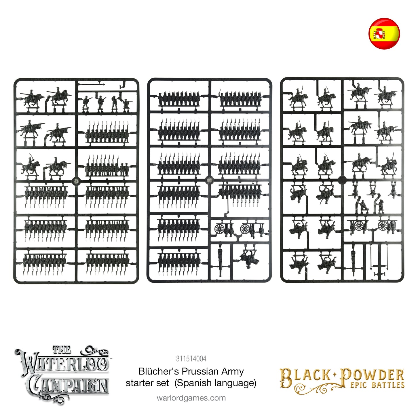 Epic Battles: Waterloo - Battles Waterloo - Blücher's Prussian Army Starter Set (Spanish language)