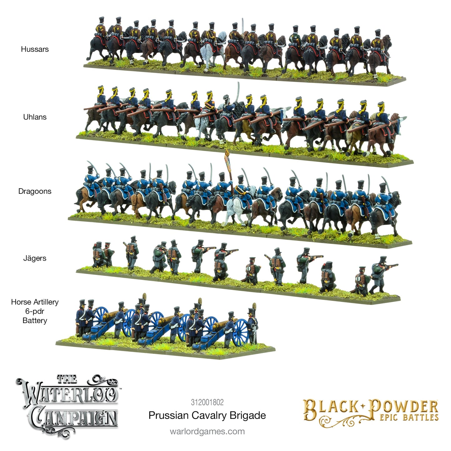 Epic Battles: Waterloo - Battles - Waterloo: Prussian Cavalry Brigade
