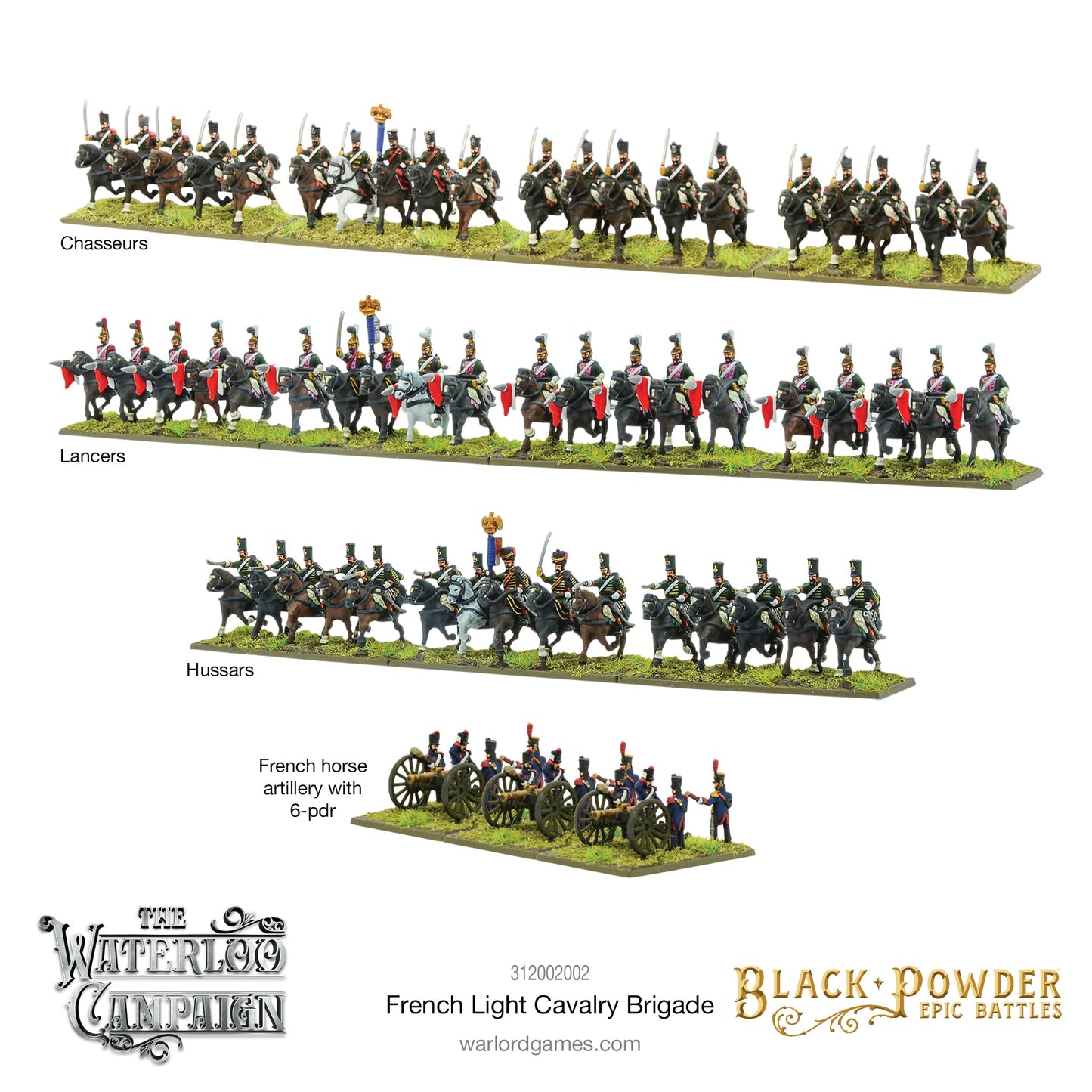 Epic Battles: Waterloo - Battles: Waterloo - French Light Cavalry Brigade