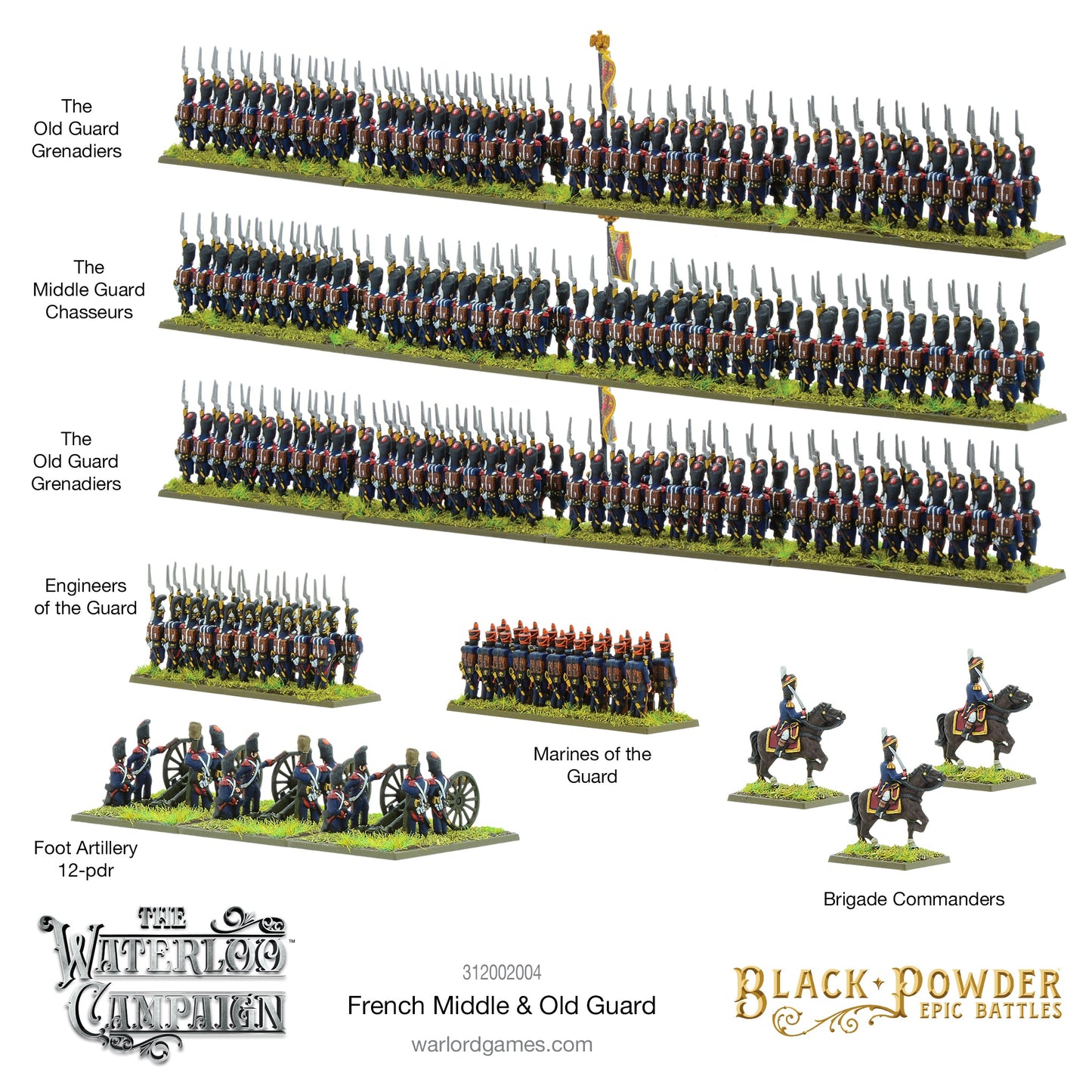 Epic Battles: Waterloo - Battles: French Middle & Old Guard