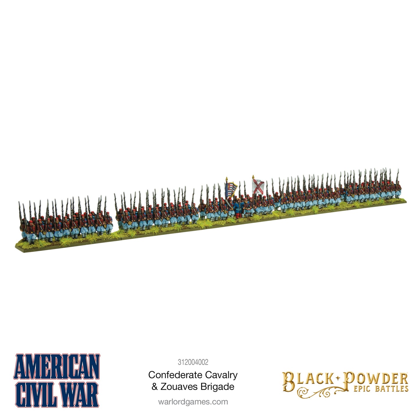 Epic Battles: American Civil War - Battles - American Civil War Confederate Cavalry & Zouaves Brigade