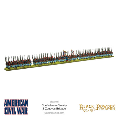 Epic Battles: American Civil War - Battles - American Civil War Confederate Cavalry & Zouaves Brigade