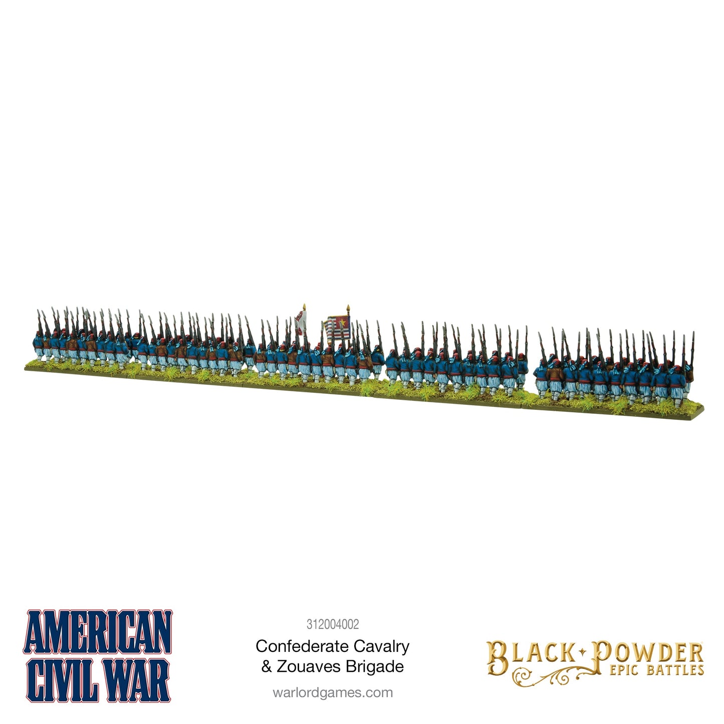 Epic Battles: American Civil War - Battles - American Civil War Confederate Cavalry & Zouaves Brigade