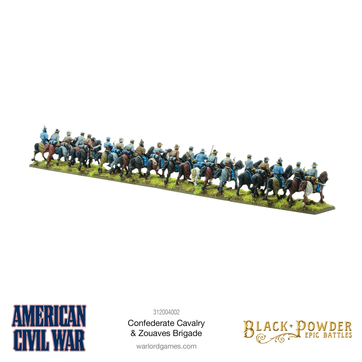 Epic Battles: American Civil War - Battles - American Civil War Confederate Cavalry & Zouaves Brigade