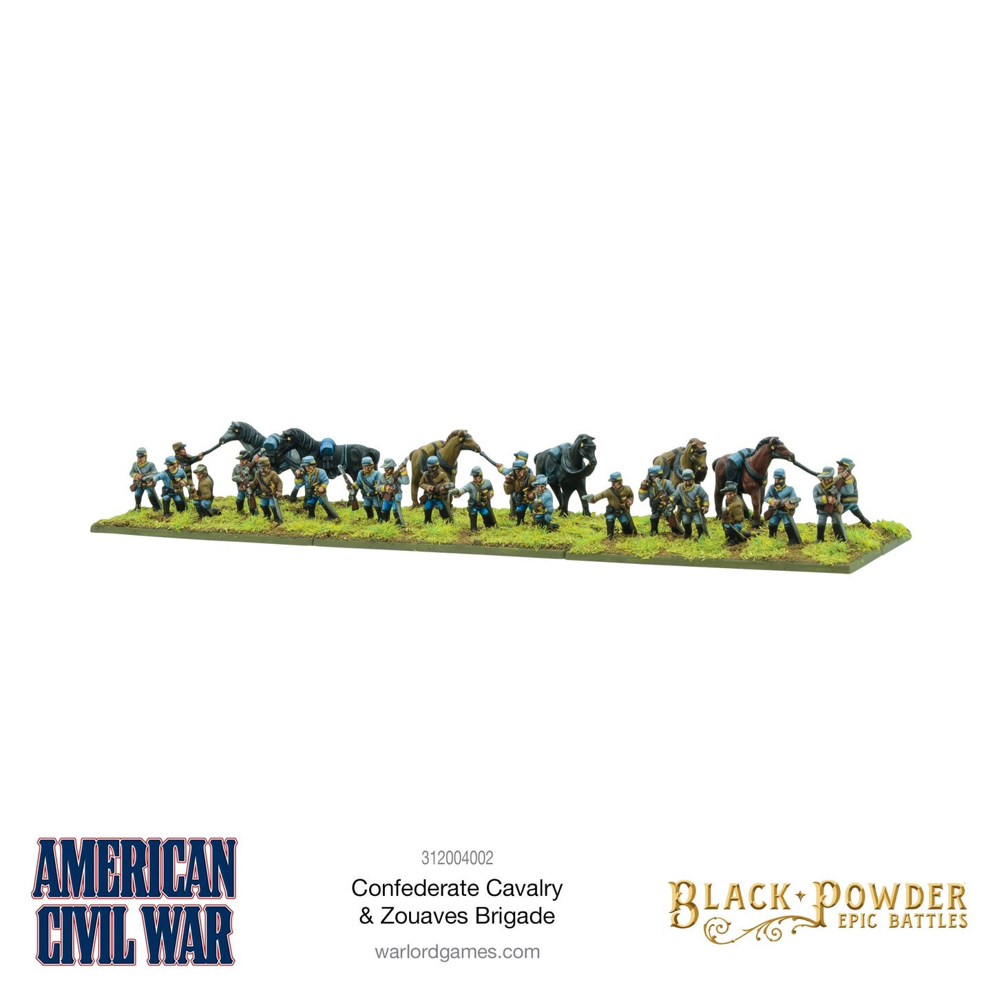 Epic Battles: American Civil War - Battles - American Civil War Confederate Cavalry & Zouaves Brigade
