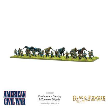 Epic Battles: American Civil War - Battles - American Civil War Confederate Cavalry & Zouaves Brigade