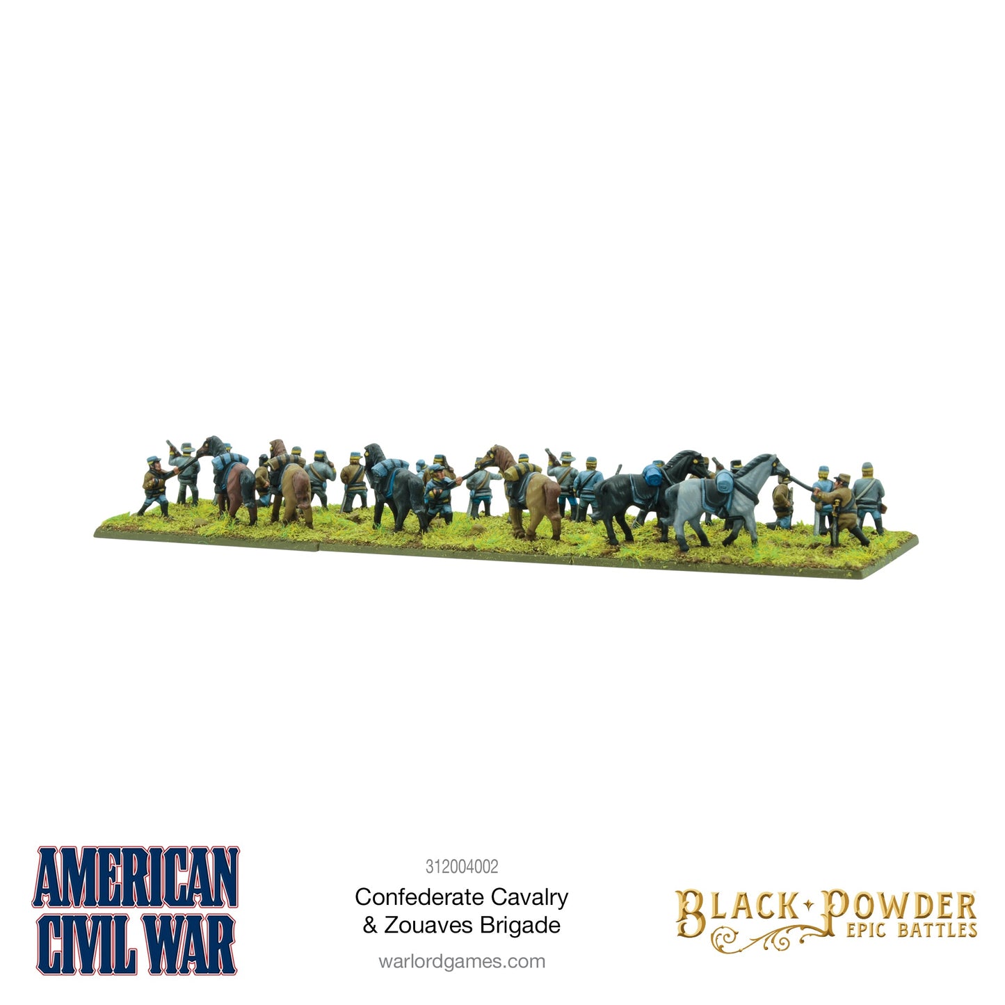 Epic Battles: American Civil War - Battles - American Civil War Confederate Cavalry & Zouaves Brigade