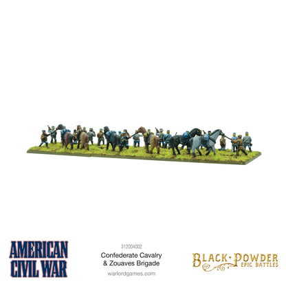 Epic Battles: American Civil War - Battles - American Civil War Confederate Cavalry & Zouaves Brigade