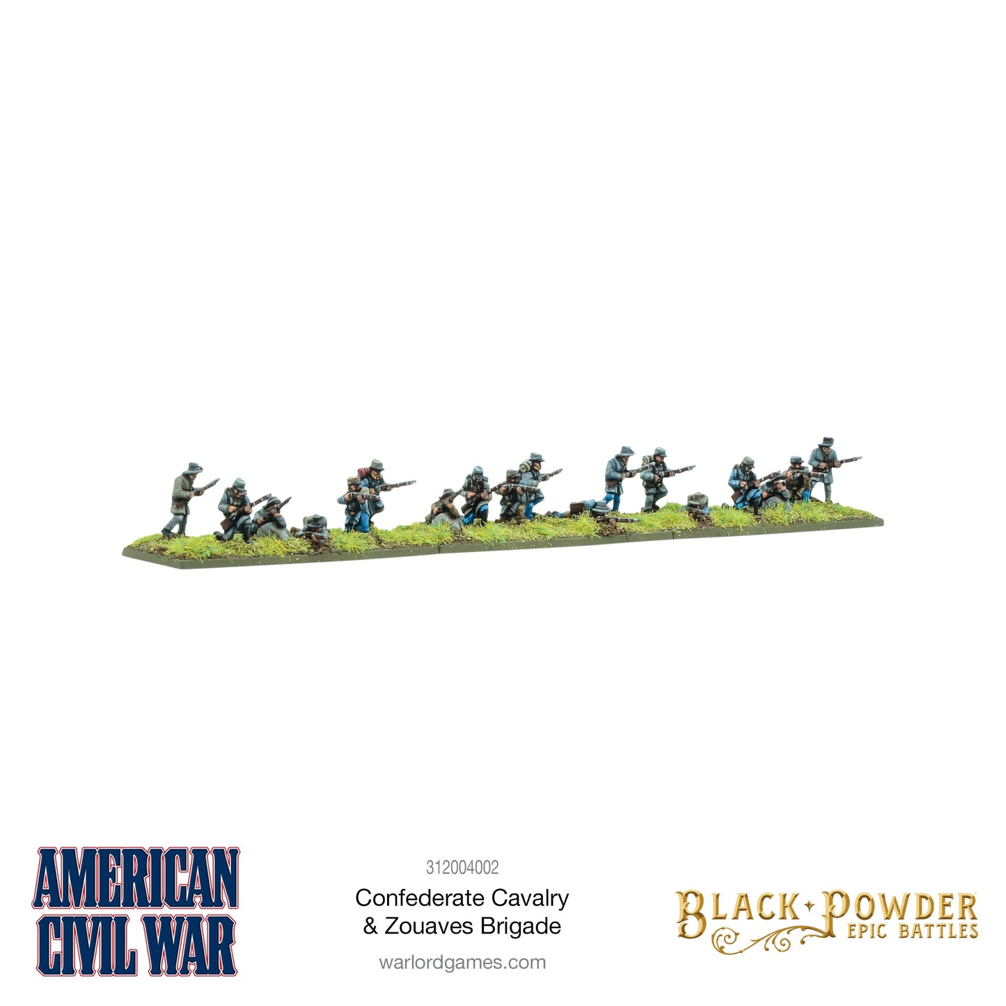 Epic Battles: American Civil War - Battles - American Civil War Confederate Cavalry & Zouaves Brigade