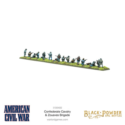 Epic Battles: American Civil War - Battles - American Civil War Confederate Cavalry & Zouaves Brigade
