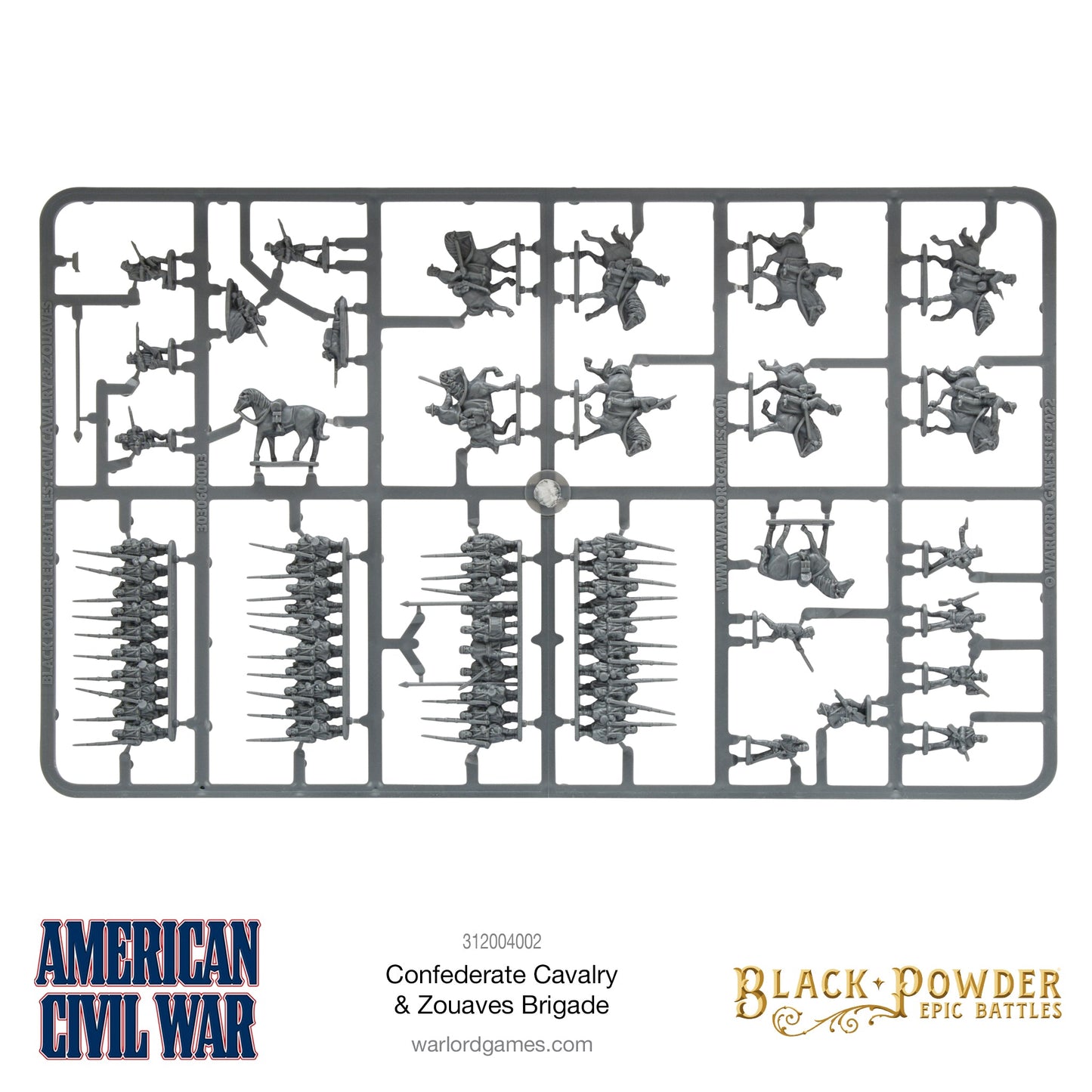 Epic Battles: American Civil War - Battles - American Civil War Confederate Cavalry & Zouaves Brigade