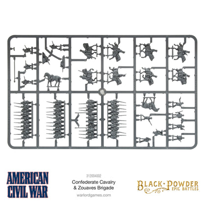 Epic Battles: American Civil War - Battles - American Civil War Confederate Cavalry & Zouaves Brigade