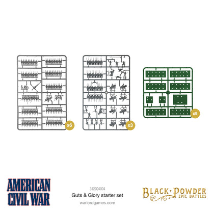 Epic Battles: American Civil War - Battles - American Civil War Guts & Glory Starter Set