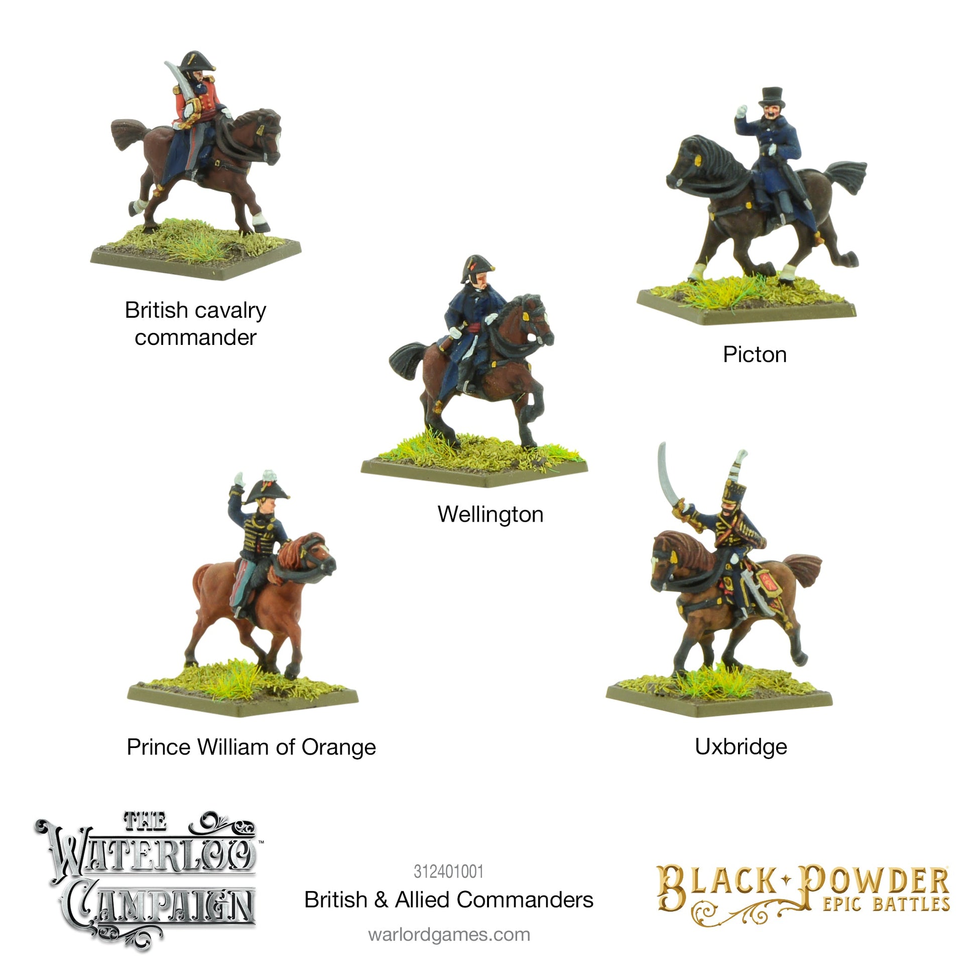 Epic Battles: Waterloo - Battles: Napoleonic British & Allied Commanders