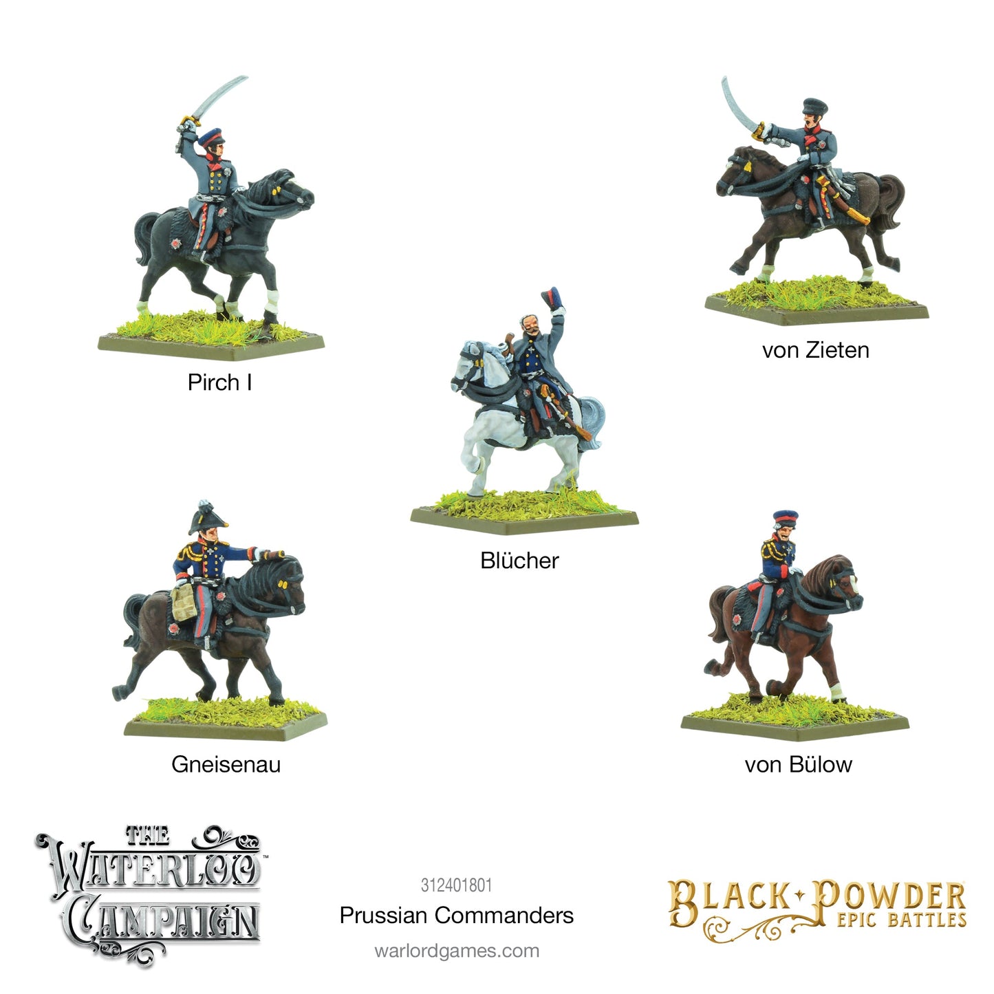 Epic Battles: Waterloo - Battles: Napoelonic Prussian Commanders