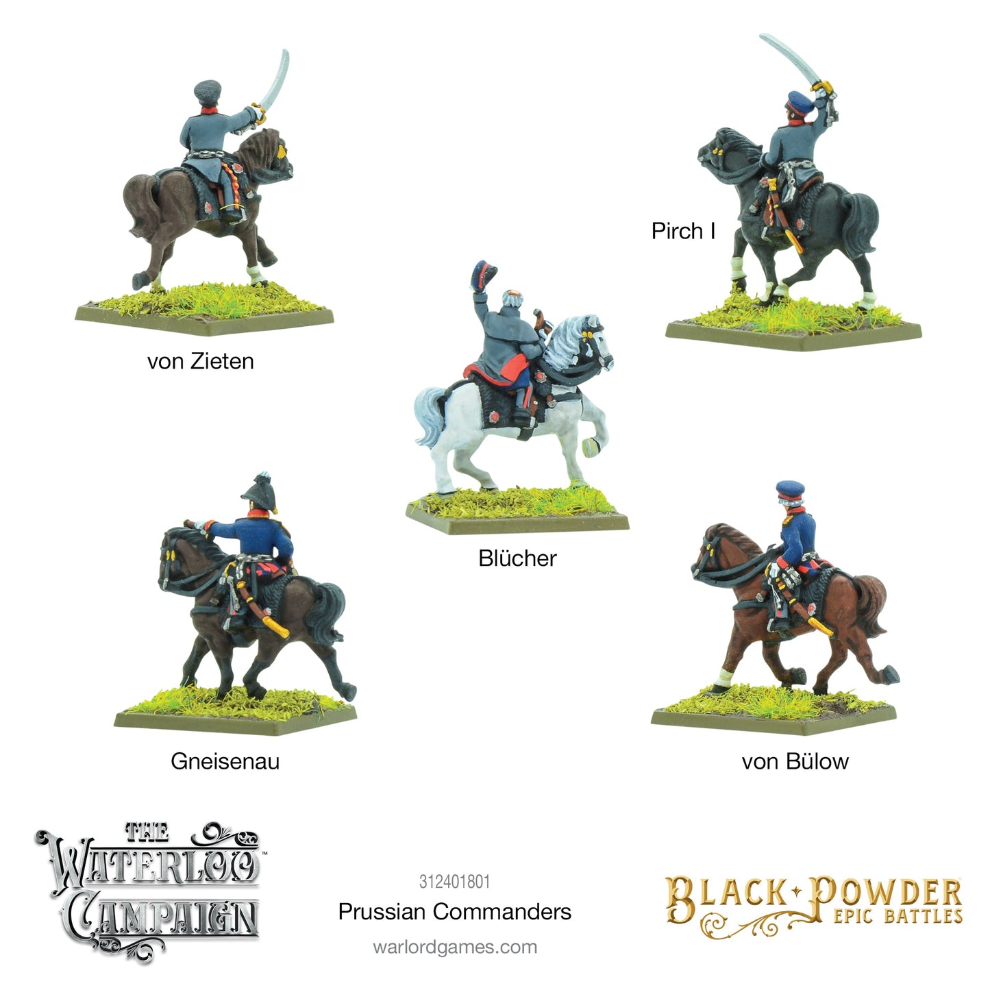 Epic Battles: Waterloo - Battles: Napoelonic Prussian Commanders