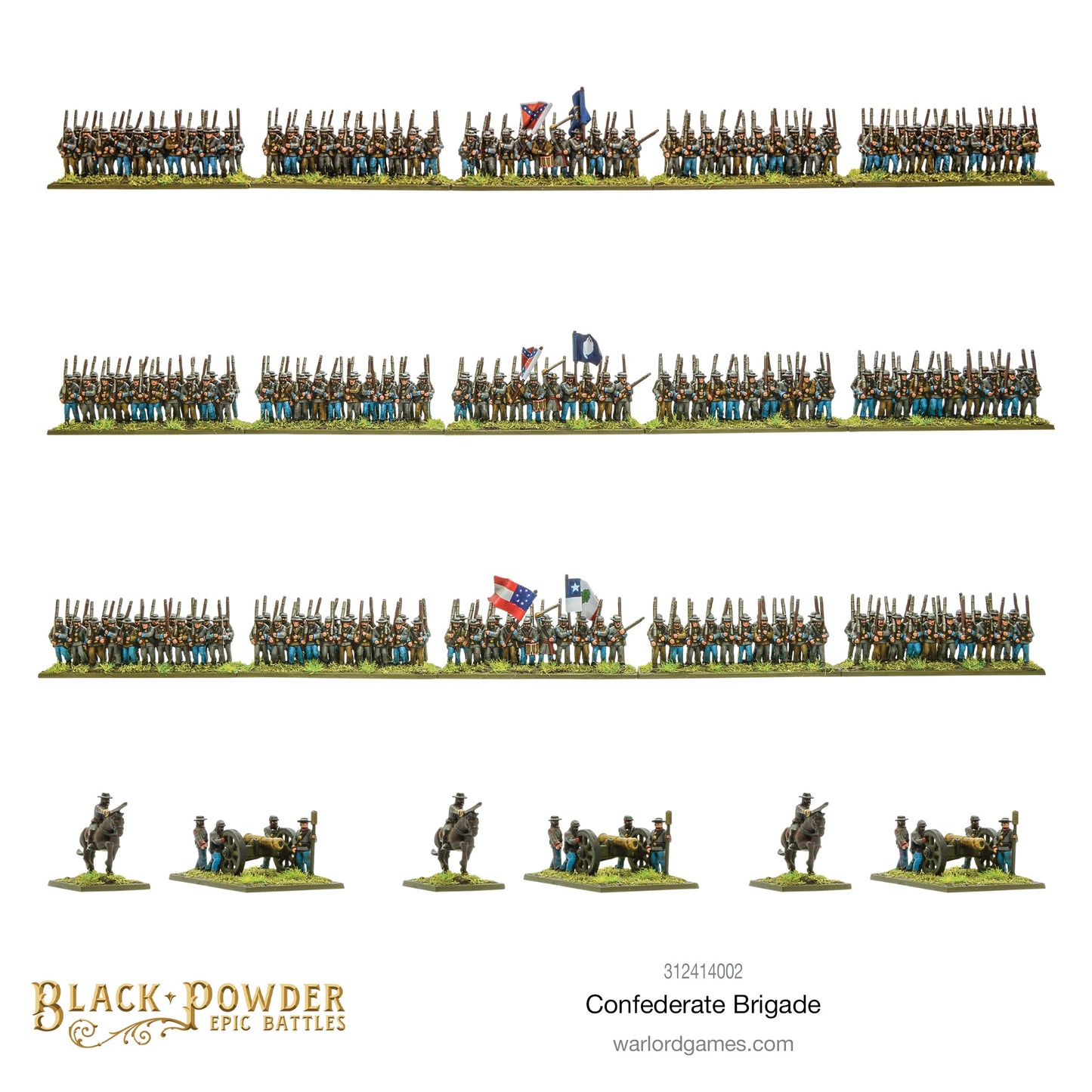 Epic Battles: American Civil War - ACW Confederate Brigade