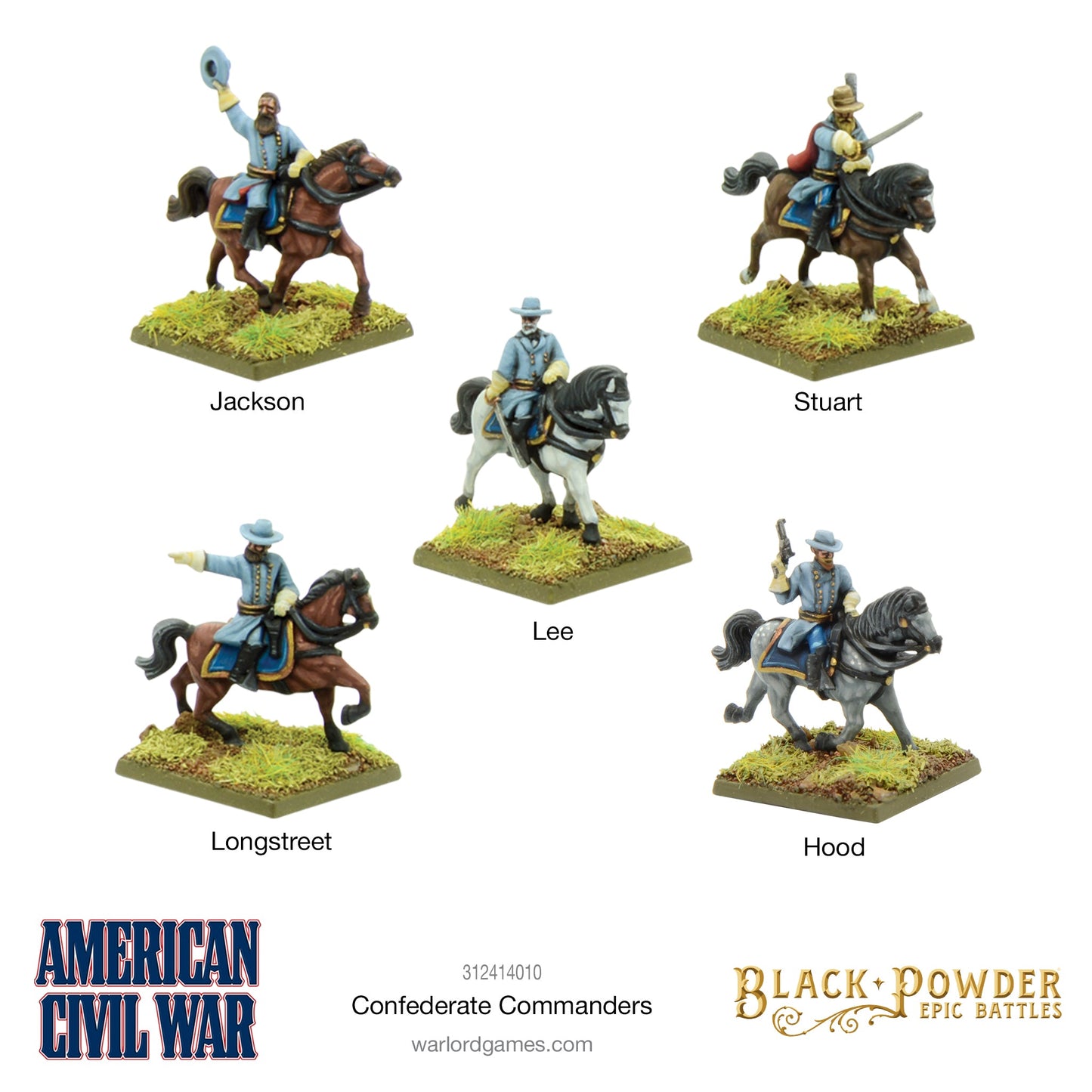Epic Battles: American Civil War - Battles: American Civil War Confederate Commanders