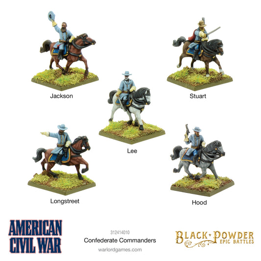 Epic Battles: American Civil War - Battles: American Civil War Confederate Commanders