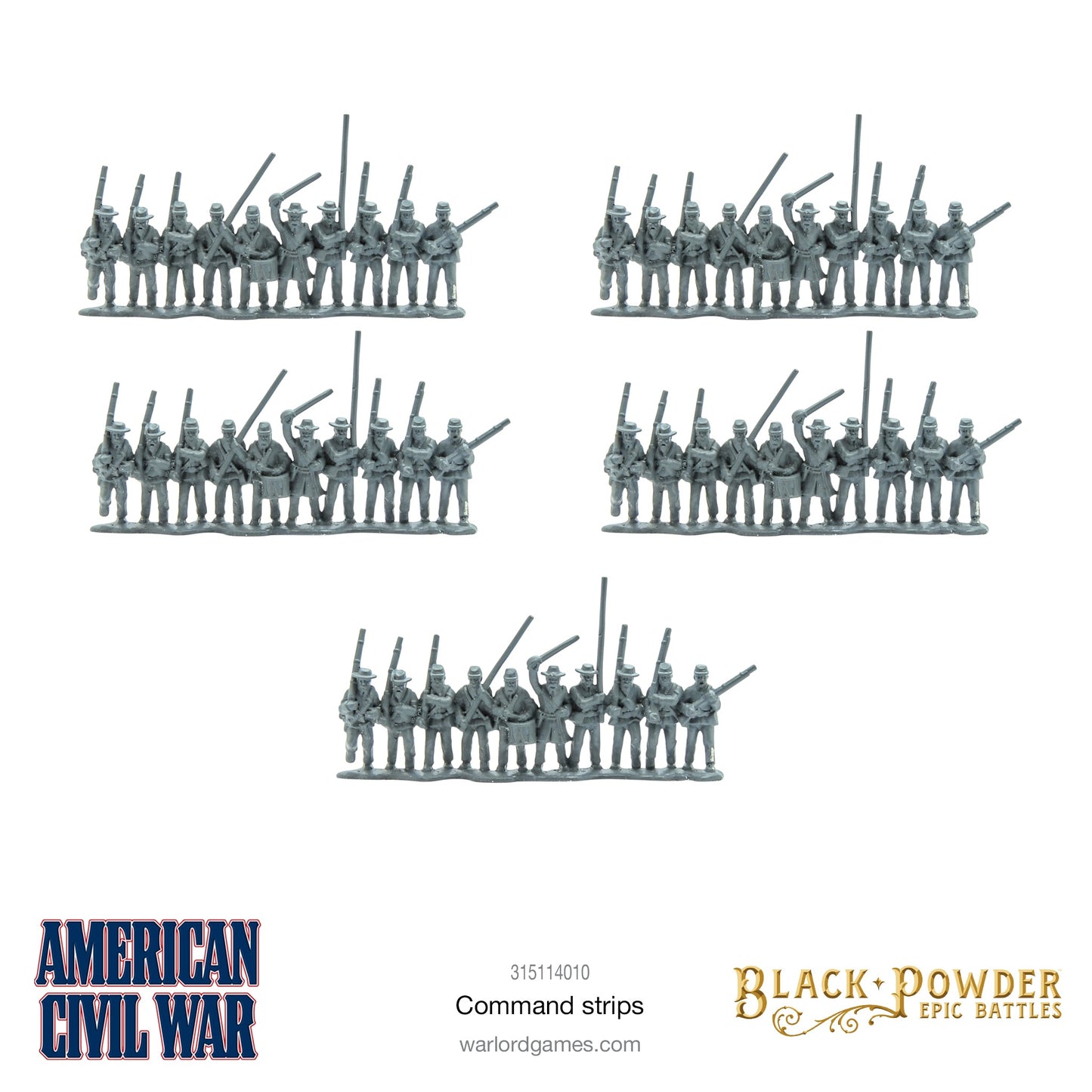 Epic Battles: American Civil War - American Civil War Command strips