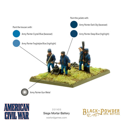 Epic Battles: American Civil War - Battles - American Civil War: Siege Mortar battery