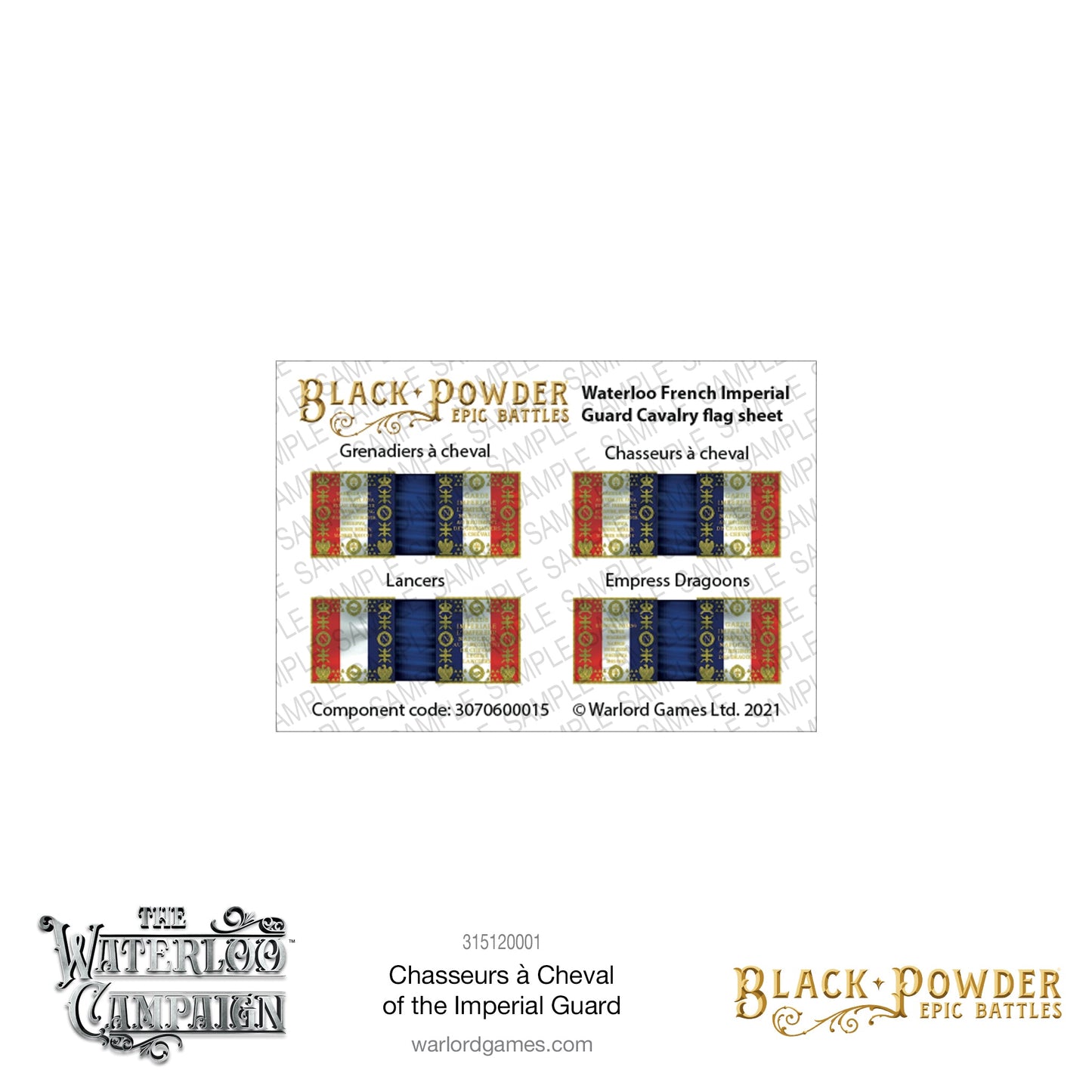 Black Powder: French - Battles: Waterloo - French Chasseurs à Cheval of the Imperial Guard