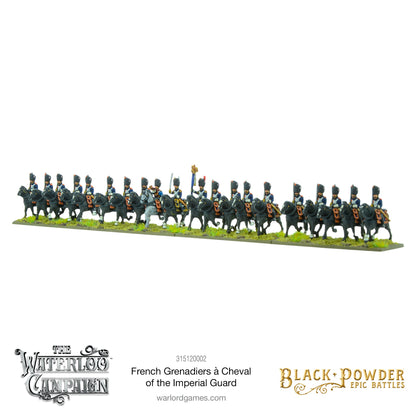 Black Powder: French - Battles: Waterloo - French Grenadiers à cheval of the Imperial Guard