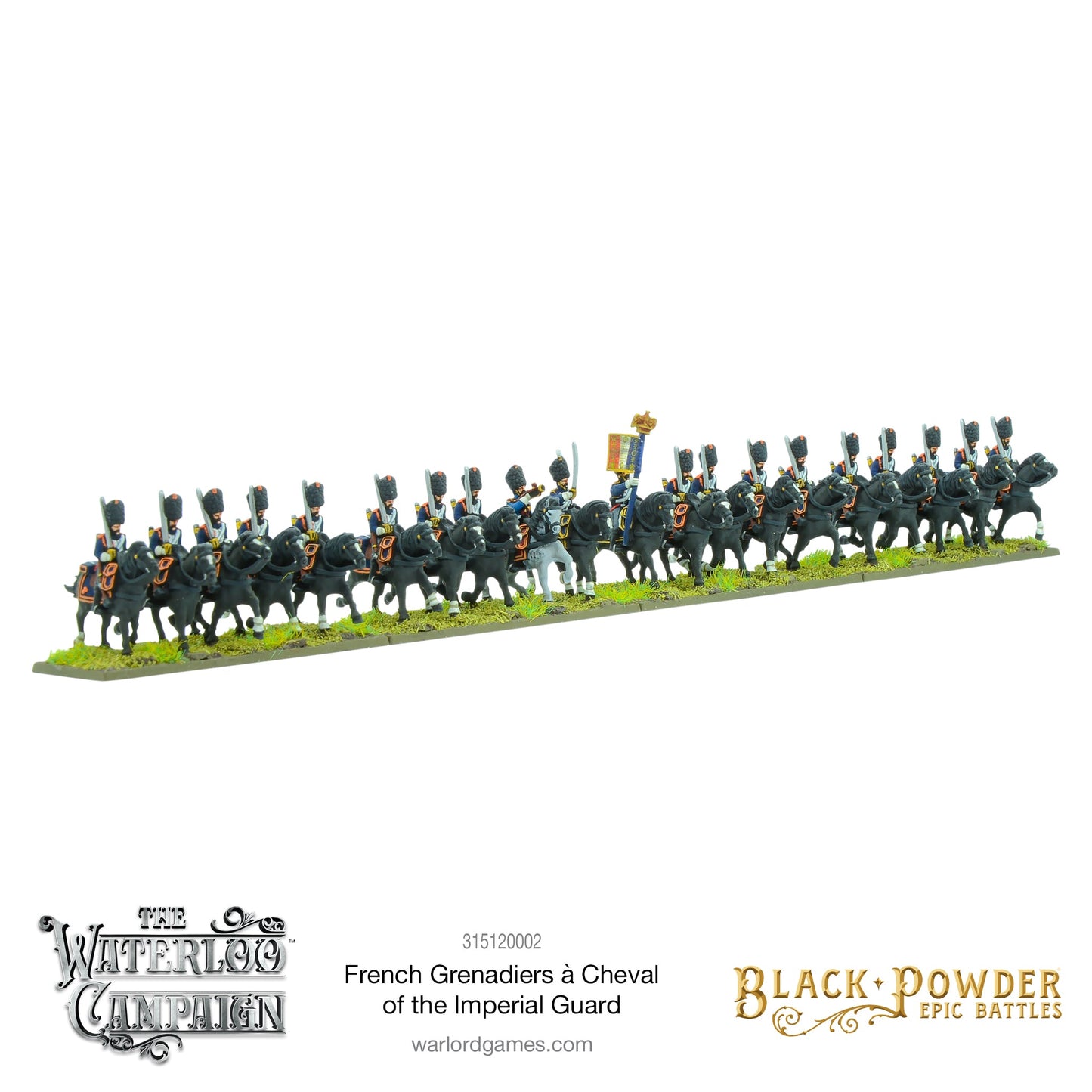 Black Powder: French - Battles: Waterloo - French Grenadiers à cheval of the Imperial Guard