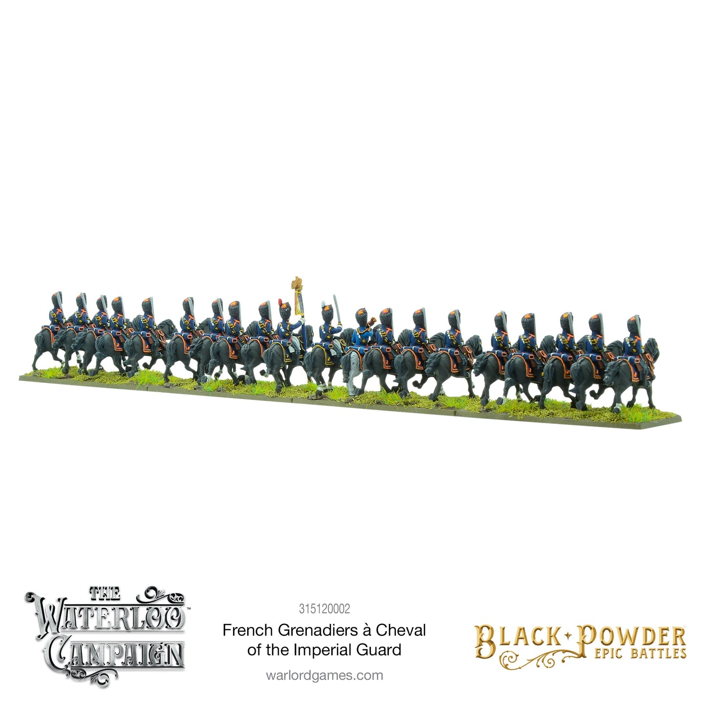 Black Powder: French - Battles: Waterloo - French Grenadiers à cheval of the Imperial Guard