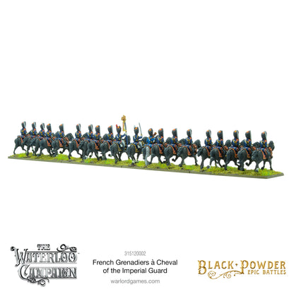 Black Powder: French - Battles: Waterloo - French Grenadiers à cheval of the Imperial Guard