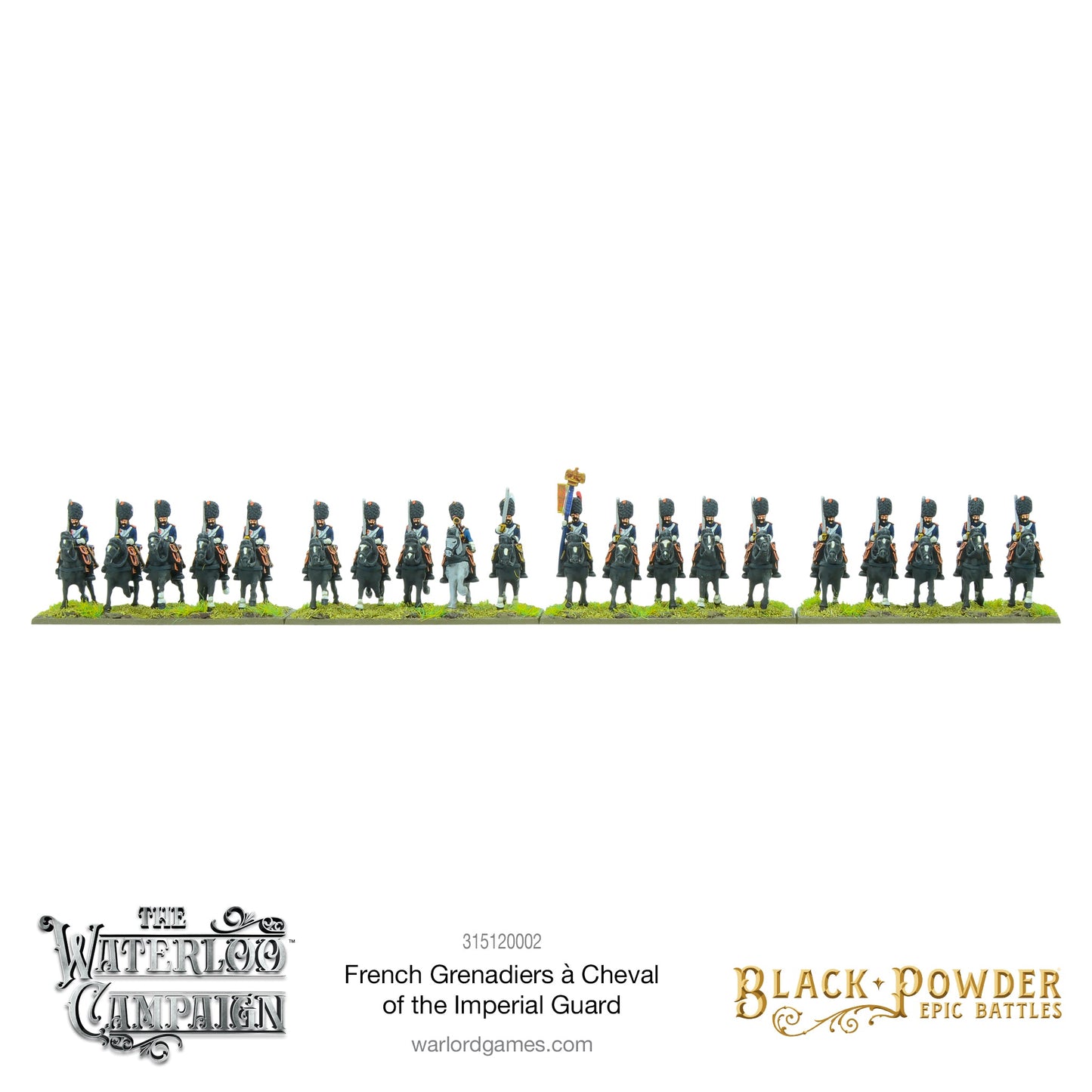 Black Powder: French - Battles: Waterloo - French Grenadiers à cheval of the Imperial Guard