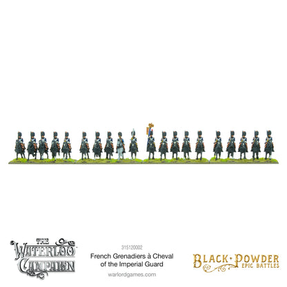 Black Powder: French - Battles: Waterloo - French Grenadiers à cheval of the Imperial Guard