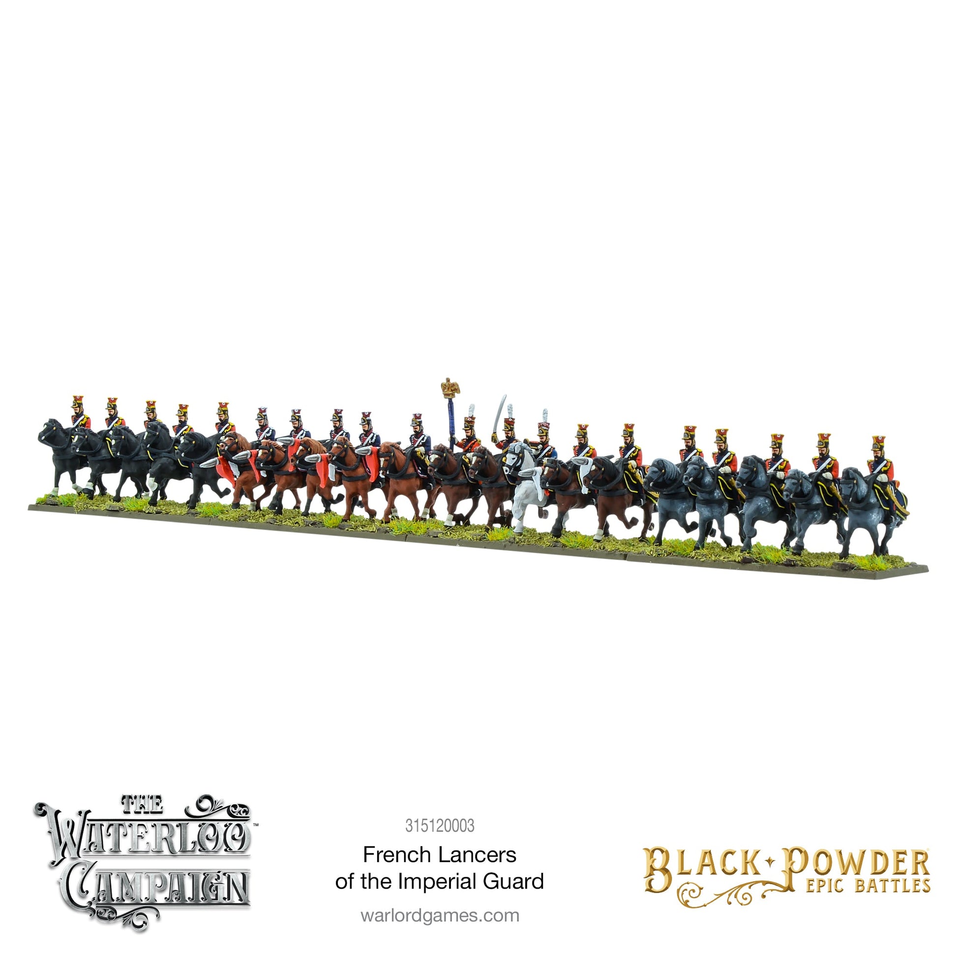 Black Powder: French - Battles: Waterloo - French Lancers of the Imperial Guard