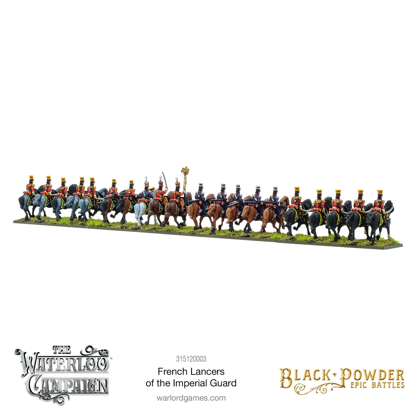 Black Powder: French - Battles: Waterloo - French Lancers of the Imperial Guard