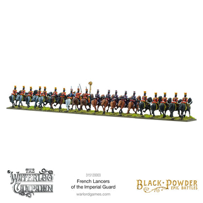 Black Powder: French - Battles: Waterloo - French Lancers of the Imperial Guard