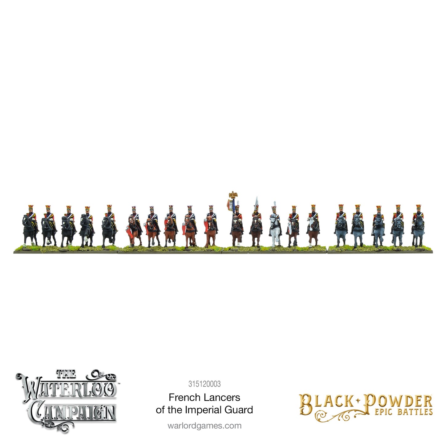 Black Powder: French - Battles: Waterloo - French Lancers of the Imperial Guard