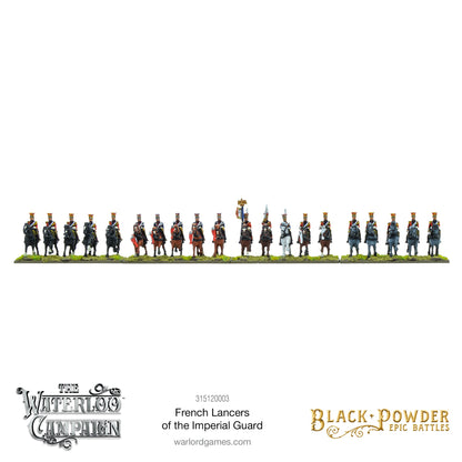 Black Powder: French - Battles: Waterloo - French Lancers of the Imperial Guard